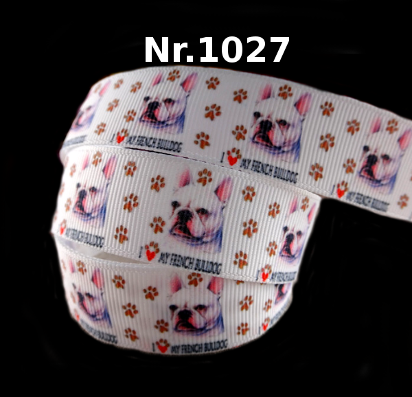 I love my french bulldog - 22mm