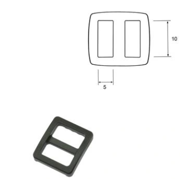 Schieber aus Kunststoff