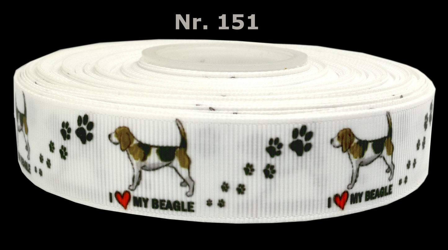Nr.151 I Love Beagle - 22mm