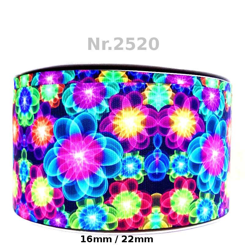 Abstrakt Blumen in 16mm u. 22mm