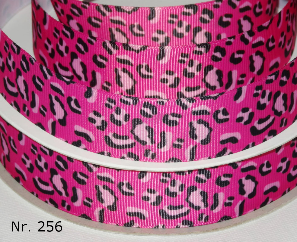 „Pink Leo Glamour“ – Extravagantes Leoparden-Design 25mm