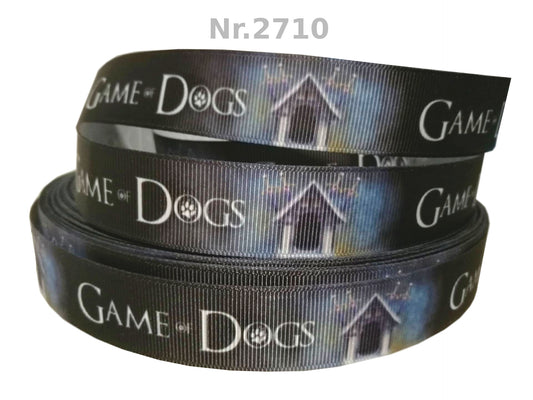 Exklusives Game of Dogs - Band mit Hundehütte - Thron – 22mm