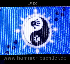 Exklusives Yin Yang Pfotenliebe - Band mit Hand & Pfotenabdruck – 22mm
