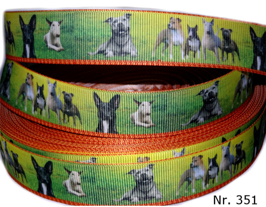 Exklusives Freundliche Vierbeiner -Band – Hunde im liebevollen Design – 22mm
