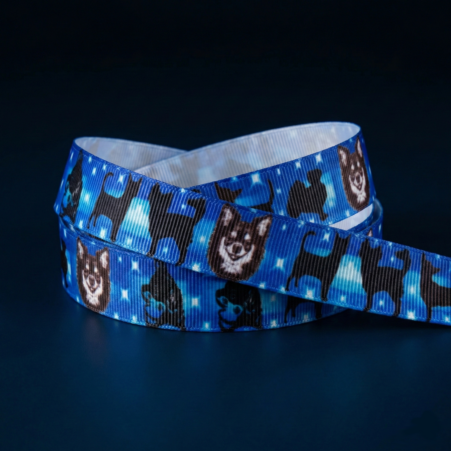 Exklusives Chihuahua im Sternenhimmel -Band – 16mm
