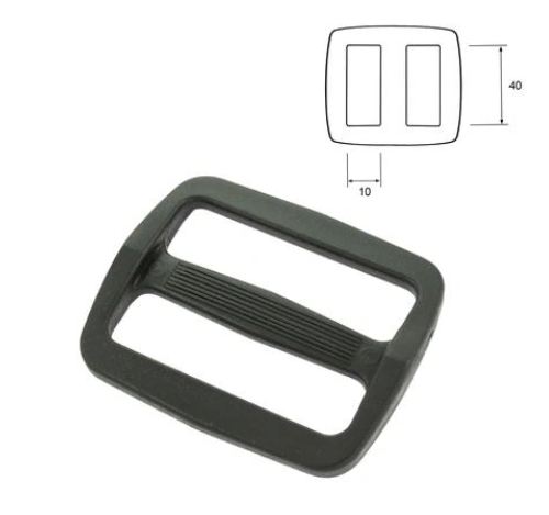 „Federleichte Anpassung – Robuster Acetal-Schieber für Taschen & Tierzubehör in 6 Breiten“ 🎒 🐕 🔧