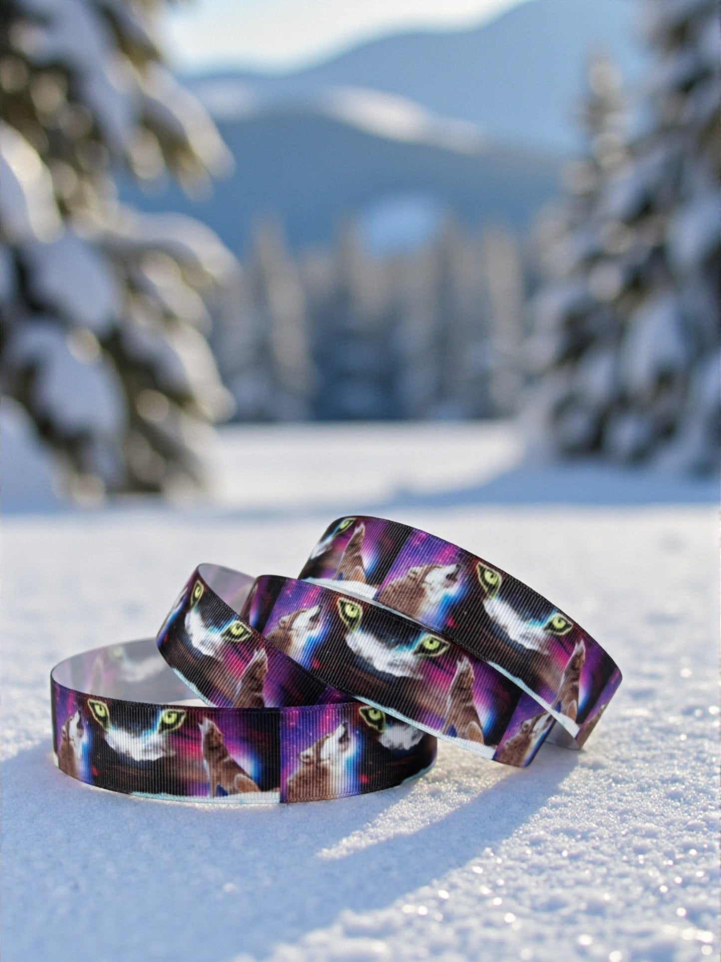 Exklusives Mystic Wolf Galaxy - Band – 25mm