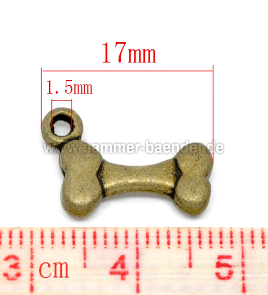 Verschiedene Anhänger Thema Hund