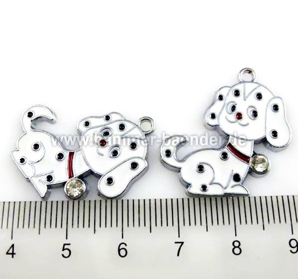 Verschiedene Anhänger Thema Hund