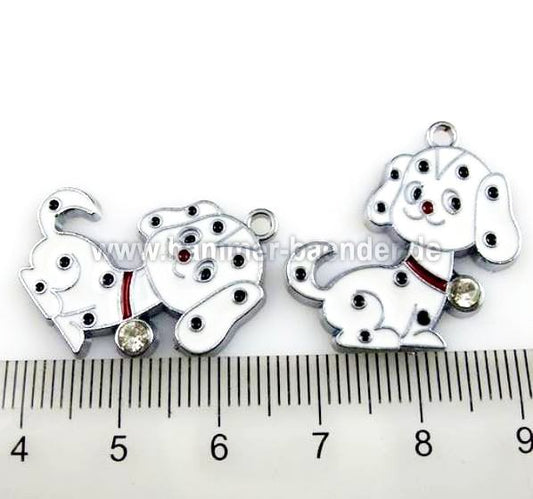 Verschiedene Anhänger Thema Hund