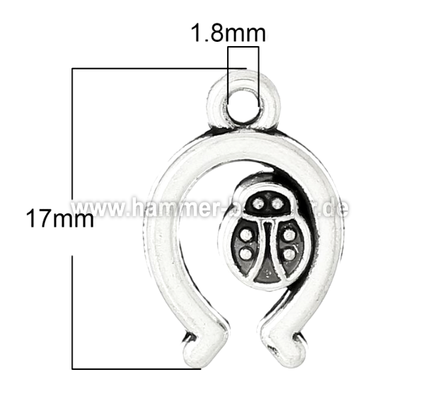 Verschiedene Anhänger Thema Pferd