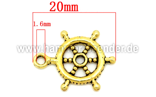 Verschiedene Anhänger Thema Maritim