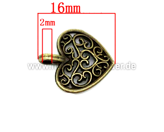 Anhänger Herz Ornament