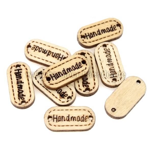 Verschiedene Handmade Made with Love Anhänger