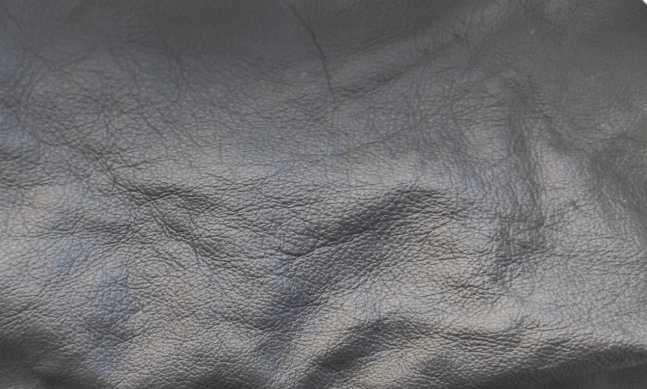 Restposten Lederstreifen (Echt, Nappaleder) Steel