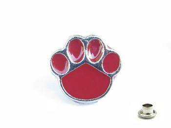 Decorative stud paw colored