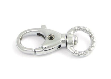 Carabiner with embossing in 12mm