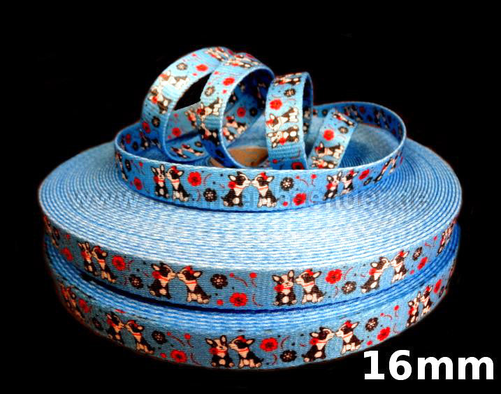 Double-sided pattern with cute dogs