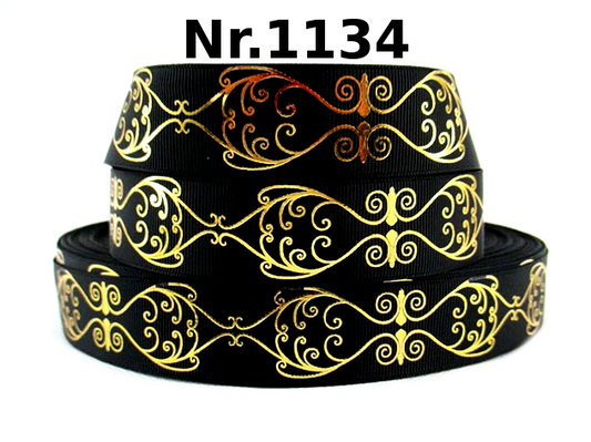 Elegantes Ornament-Band in verschiedene Farben – 25mm