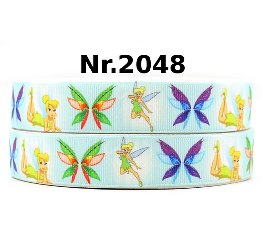 „Kleine Fee“ – Zauberhaftes Design – Ripsband 22 mm
