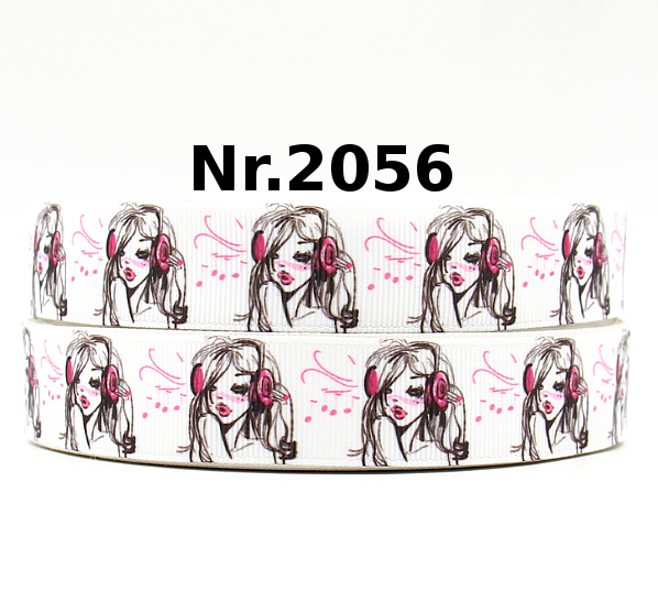 „Music Girl“ – Modernes Design – Ripsband 22 mm