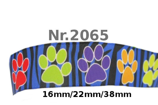 „Farbgewaltige Wildnis – Abenteuerliches Band mit bunten Pfoten auf Tiger-Optik“