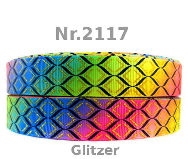 „Golden Rainbow Dream“ Ripsband 22mm
