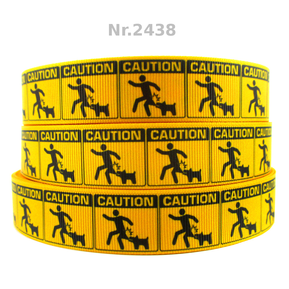 Caution - 25mm