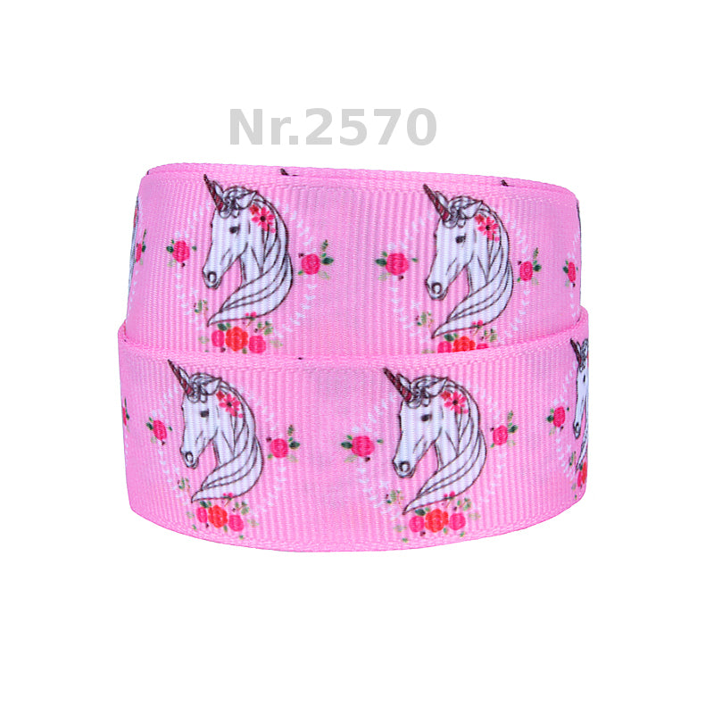 Einhorn & Rosenzauber Ripsband 22mm