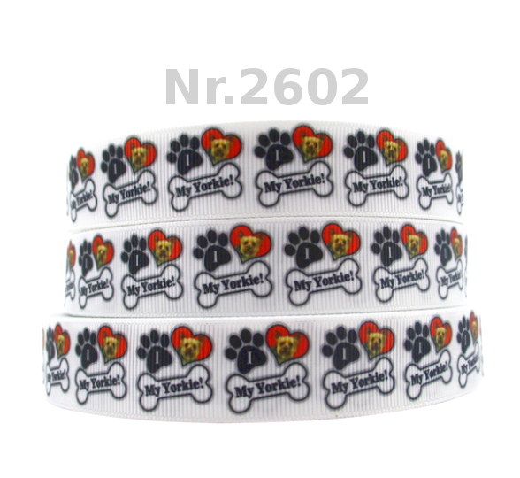 I Love my Yorkie - 22mm