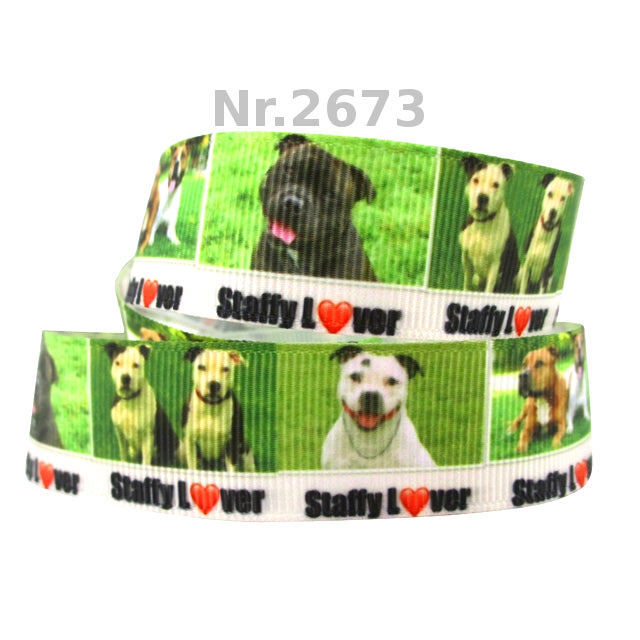 Staffy Lover - 22mm