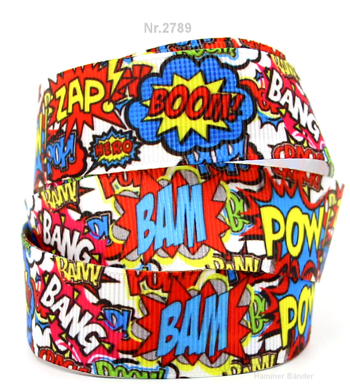 Nr. 2789 Bam Boom(Weiß) – 22mm