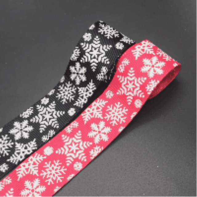 Glow in the Dark Schneeflocken Pink – 38mm