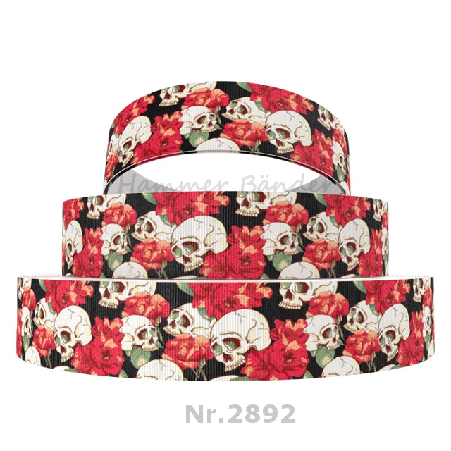 Skull / Rose – 22mm