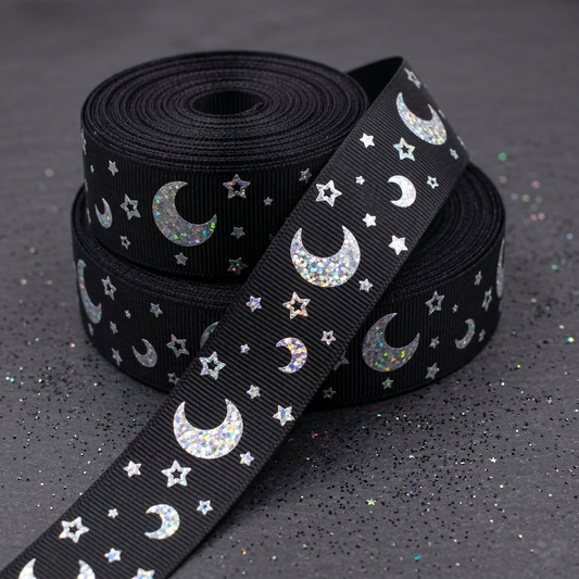 Sparkling starry sky (hologram) – 25mm in various colors