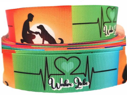 Wahre Liebe & Sonnenuntergang – Exklusives bedrucktes Band 22mm