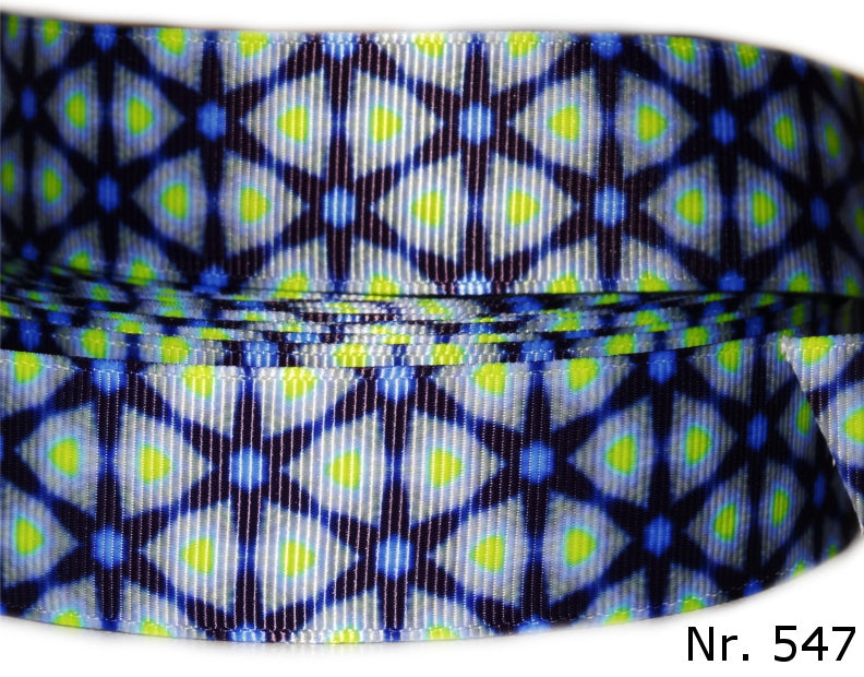 „Neon Mosaic Star“ – Geometrische Lichtblicke 25mm