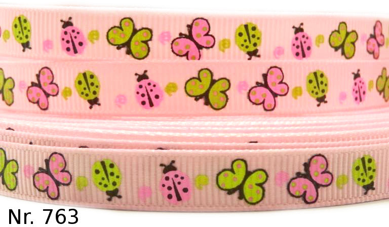 Schmetterlinge und Marienkäfer