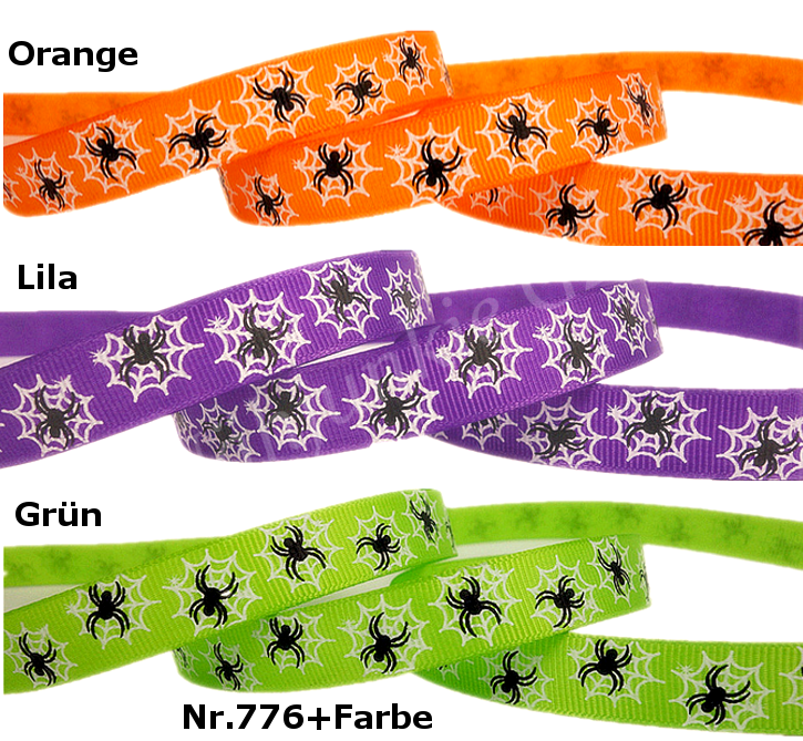 Spinnen verschiedene Farben