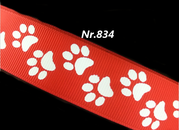 Pfotenabdrücke Weiss