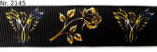 Exklusives Goldene Rose & Adler -Band – 22mm