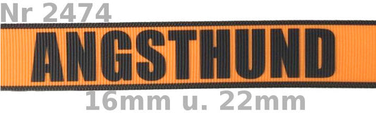 Exklusives Warnband Angsthund