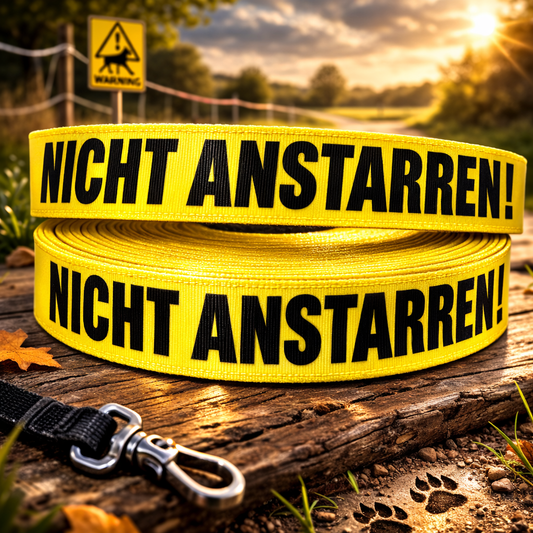 Exklusives Nicht Anstarren! - Warnband – 22mm