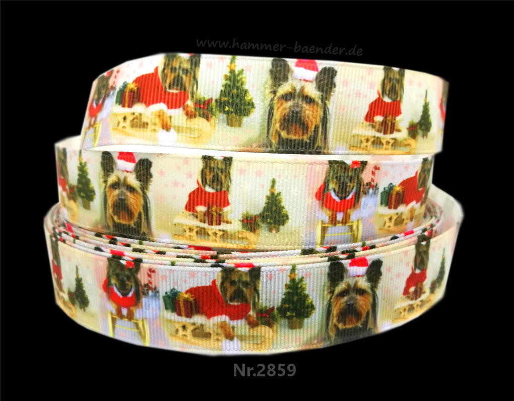 Weihnachts Yorkshire Terrier – 22mm