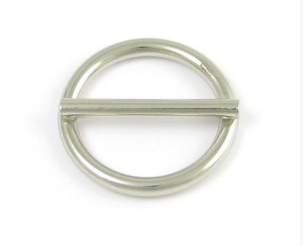 Maximale Stabilität: Rundring mit Steg (15–25 mm) – Geschweißt & Vernickelt