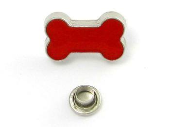 Zierniete Knochen Farbig