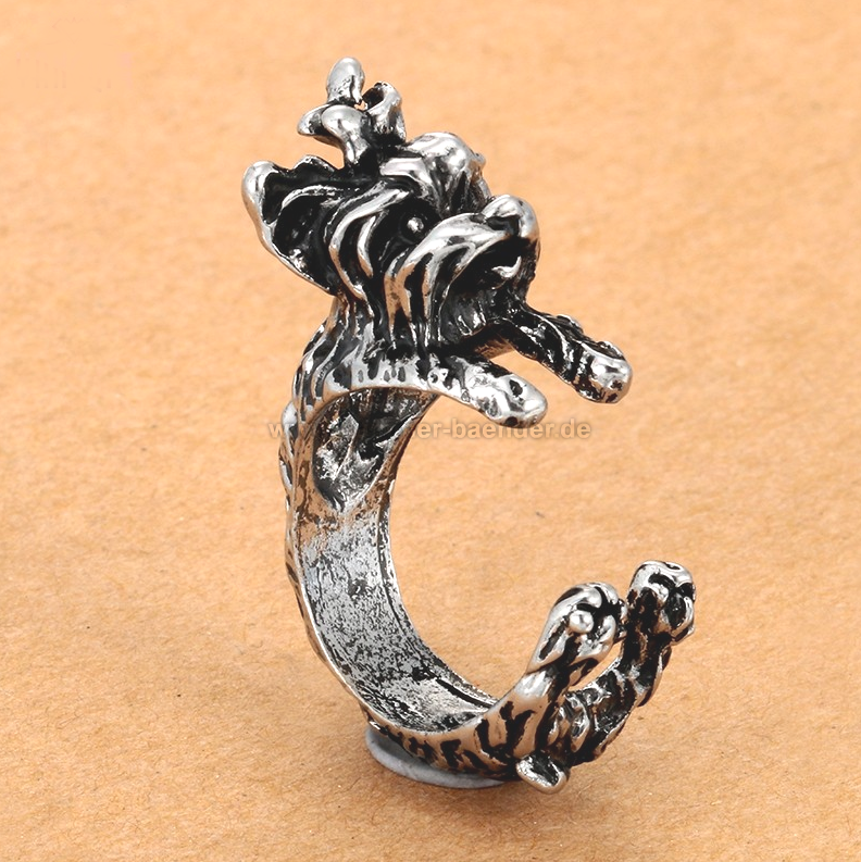 Kleiner Herzensbrecher: Yorkshire Terrier Wickelring – Dein treuer Begleiter (Universalgröße)