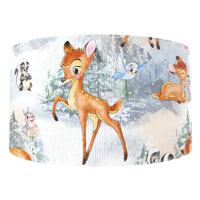 Ripsband Bambi's Winterwald 22 mm – Verzauberte Abenteuer