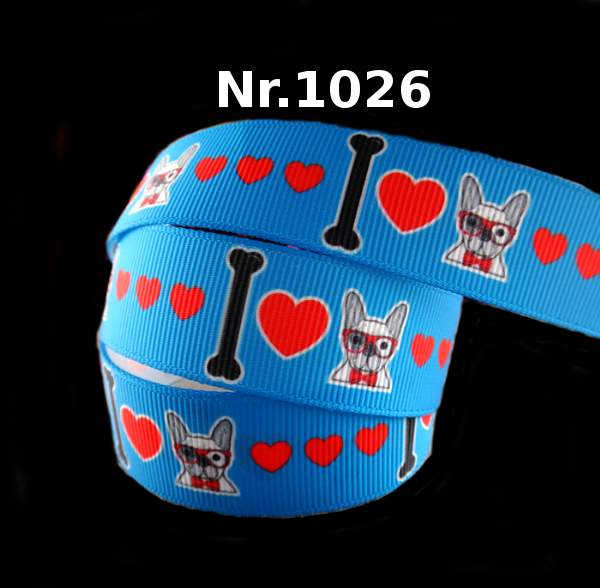 I Love Französische Bulldogge - 22mm