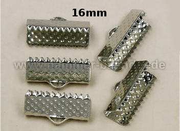 Edelstahl-Krallenspitzen, Band-Krallenverschlüsse, Endkappen für Bänder